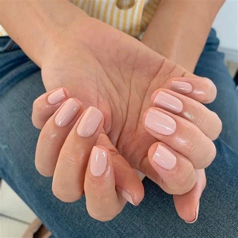 short nude nails|37 Nude Nail Designs for Every Season (2024)